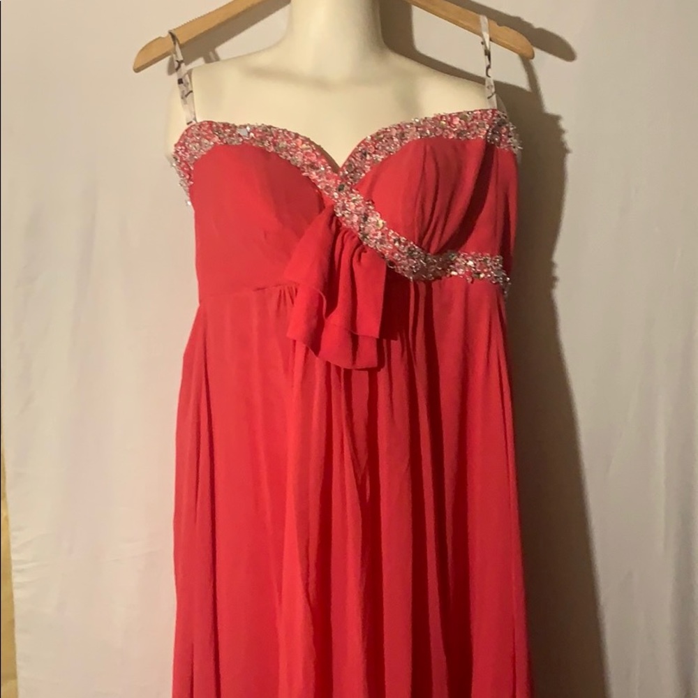 Pink dress